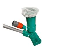 TEMU Kit de Aspiradora Portátil para Piscinas con Cabezal de , Bolsa para Hojas y Palo de 5 Secciones - Ideal para Jacuzzis, Piscinas Sobre , Estanques y Fuentes - Diseño Fácil de Transportar, Verde
