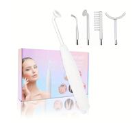 TEMU Kit de Belleza Portátil para Eliminación de Acné de - Varita Facial 5 en 1 para Uso Doméstico, Dispositivo de Cuidado Beige para Cuerpo/Cuello/Rostro/Pelo