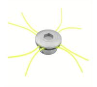 TEMU Kit de cabezal de corte de aluminio para desbrozadora a , carrete de línea de corte en la cabeza de la cortadora de césped