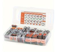 TEMU Kit de Conectores de Alambre Deutsch Serie DT 188 Piezas - con Enchufes Sellados DT06-2/3/4/6S y DT04-2/3/4/6P para Automóvil