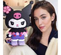 TEMU Kit de Construcción 3D Sanrio Kuromi - Set DIY, Regalo para y Decoración del Hogar