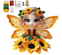 TEMU Kit de Crochet DIY, - Materiales para Tejer con Guía de Instrucciones para Experimentados