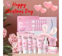 TEMU Kit de Cuidado Sakura Light Beige para Todo Tipo de Piel Beige - Cuidado y Nocturno - Crema Hidratante Adecuada para Viajar - Regalo Festivo para de la , San Valentín y Acción de Gracias