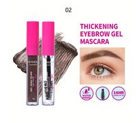 TEMU Kit de de Cejas Auburn Impermeable - Gel para Cejas y & Pegamento de Fijación Transparente para Todo Tipo de Piel, Levantamiento Rápido y Maquillaje de Ojos de Larga Duración