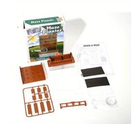 TEMU Kit de de de Plantas Transparente - un Set Científico para de Plantas, con una Base Hidropónica para el Seguimiento de Real, con una Base y Marrones, para Estudiar Biología y Ciencia