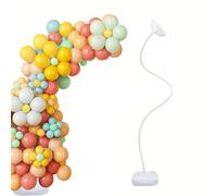 TEMU Kit de de globos de 98 pulgadas con base, que un de medio flexible, ideal para , fiestas de , de y decoraciones navideñas