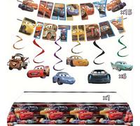 TEMU Kit de Decoración Disney - Temática del 90º Aniversario: Banner, Recortes de y Cruz , , Mantel | Regalos Multicolor Oficiales para Fiestas de , Navidad o Halloween