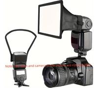 TEMU Kit de difusor de softbox y reflector NEWKS para flash de cámara, compatible con Canon, Nikon y varios de cámara SLR, incluyendo Neewer , TT850, TT860, NW561, NW670 y VK750II