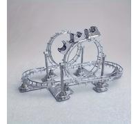 TEMU Kit de DIY Montaña en Metal, Juguete 3D para Parque Temático y Decoración del Hogar - Regalo Navideño o Halloween