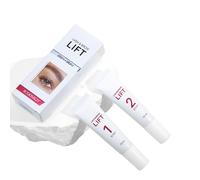 TEMU Kit de Elevación de Pestañas 2-en-1 Kit de Laminación de Cejas, Diseño de Tubo de Loción de Capacidad Kit de Permanente de Pestañas y Loción de Fijación para Uso en Salón o en Casa