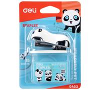 TEMU Kit de engrapadora Deli, con un diseño único e incluyendo 1000 grapas de regalo, ideal para uso en casa y oficina.