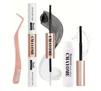 TEMU Kit de extensión de pestañas - Pegamento hipoalergénico, impermeable, sellador y eliminador - Extensión de pestañas DIY de larga duración, fórmula de