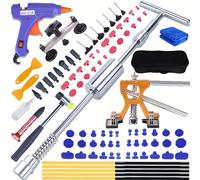 TEMU Kit de Extracción de Abolladuras para Autos, Herramienta de Reparación de Abolladuras con Deslizante y Extractor de de Gran Tamaño, Ideal para Abolladuras de Diferentes Tamaños en la Carrocería