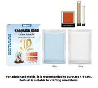 TEMU Kit de Fundición Manual para - con Set de Moldeo y Polvo de Fundición DIY para Aniversario, Día de la , Noche de , Regalos para Mujeres y Hombres, Día de San Valentín, Navidad