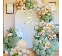 TEMU Kit de Guirnalda de Globos y Dorado de 130 piezas, Globos de Emulsión para , Día de San Valentín, , Decoraciones de - No Necesita Electricidad