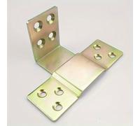 TEMU Kit de Herrajes para Estructura de Cama de Madera de Resistencia de 48/120 piezas - 4/10 Juegos de Ganchos, Hebillas y Tornillos para Montaje Fácil