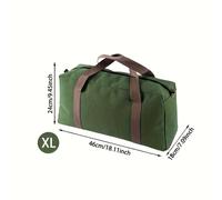 TEMU Kit de herramientas, Bolso de electricista, Bolsa de herramientas de reparación, Bolsa de almacenamiento de herramientas, Bolso de cosas variadas, Paquete de almacenamiento para exteriores.