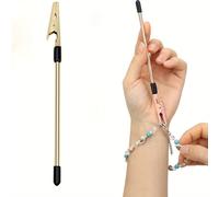 TEMU Kit de herramientas esenciales para hacer y reparar joyas - 1 herramienta para ayudar a hacer pulseras, clips para cucarachas, alicates, extensor de pulseras ¡y más!