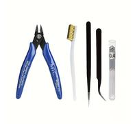 TEMU Kit de Herramientas Prácticas para Impresión 3D: Tijeras, Agujas de Limpieza, Pinzas y Alicates - Varios Tipos de Utensilios para Impresoras 3D