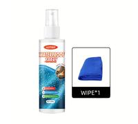 TEMU Kit de Impermeabilización para Zapatos y Spray - Spray Portátil para Cuero, Tela, Zapatillas, Botas de Lluvia, Calzado - Aplicación Fácil, Contra Condiciones Húmedas