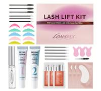 TEMU Kit de lifting de pestañas Lomansa para un natural, completo con instrucciones detalladas, para mujeres, principiantes y uso en salones
