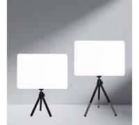 TEMU Kit de Luz LED para Video, Luz de Fotografía, Kit de Iluminación Regulable, Luz Cuadrada de 10 Pulgadas para Grabación de Video, Transmisiones de Juegos, Fiestas, Regalos