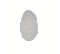 TEMU Kit de Moldes de Silicona Ovalados Grandes para Resina, Posavasos de Epoxi y Manualidades DIY - Moldes de Fundición Versátiles para Porta Joyas, Bandeja de Frutas y Decoración del Hogar