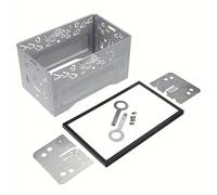TEMU Kit de Montaje para Radio y Auriculares de Coche Dual DIN - Metal Duradero, Diseño Rectangular