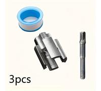 TEMU Kit de para Tubos 3 Piezas, Adecuado para Tuberías PPR de 1/2 con Herramientas y Externa, Troqueles & Cortador Más Hidráulico