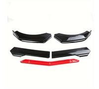 TEMU Kit de Parachoques Delantero para Auto de 5 Piezas con Divisor y Spoiler - Kit Aerodinámico de Plástico ABS, Acabado /, para la Mayoría de SUVs/Camiones (Fácil Instalación, Piezas de Mejora)