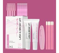 TEMU Kit de Permanente para Pestañas y Cejas Ruby 2025 con Avocado , Melocotón - Kit de Elevación Rápida Mejorado y Loción