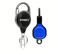 TEMU Kit de pesca de acero inoxidable, que un par de tijeras y un extractor de línea, sin batería