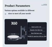 TEMU Kit de Piedra de Aire para Acuario QQNA 1pc con Válvula de Control Silencioso, Difusor de Oxígeno Disuelto Súper para Acuario, Piedra de Nano, Súper Pequeñas