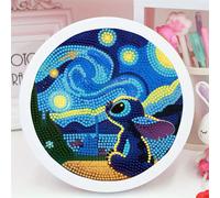 TEMU Kit de Pintura de Diamantes Disney Stitch Mosaico de Diamantes Redondos 5D de Diamantes con Decoración del Hogar Adornos