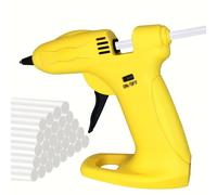 TEMU Kit de pistola de pegamento caliente inalámbrica mini recargable de 2600 mAh - 30 barras de pegamento, ideal para manualidades, y reparaciones del hogar.