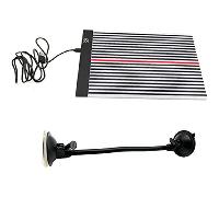 TEMU Kit de reparación de abolladuras sin pintura para automóviles, juego de herramientas de reparación de automóviles, tablero reflector de aluminio para lámpara LED, eliminación de abolladuras