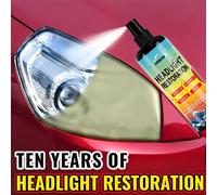 TEMU Kit de reparación de faros - Una y para el de faros que previene el amarilleo y la oxidación, con una spray de revestimiento protector de larga duración