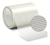 TEMU Kit de Reparación para Toldos RV, Cinta Impermeable de 4 Pulgadas × 30 Pies - Ideal para Lona, Carpas, Cubiertas de Botes y Vela