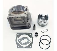 TEMU Kit de repuesto de pistón cilíndrico de 44 mm y 40 mm para motores de desbrozadora 44-5 y 40-5, 44F-5 y 40F-5