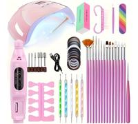 TEMU ¡Kit de Uñas! Todo lo que Necesitas desde Manicura Diseños