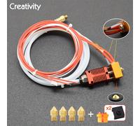 TEMU Kit Hotend para Impresora 3D con Boquilla de 0.4mm y Filamento de 1.75mm, Compatible con Impresoras 3D Ender3//Cr10S/Pro