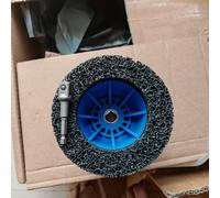 TEMU Kit Profesional de Limpieza de Ruedas - Disco de de de 6 Pulgadas con Adaptador para Taladro Inalámbrico - Limpiador de Rines para Autos y Caravanas - Cambio y Limpieza de Neumáticos