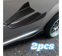 TEMU Kit Universal de Trasero y Faldón Lateral de Fibra de Carbono de 48 Pulgadas - Acabado - Fácil Instalación - Sedanes y Carrocerías de Arañazos