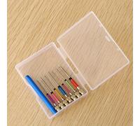 TEMU Kits de Bordado Aguja de Costura DIY Aplicación de Costura Herramientas de Tejido Ergonómicas para Bordado Simple Herramienta de Costura DIY