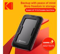 TEMU KODAK Disco Duro Externo Portátil de 2.5 Pulgadas 500GB 1TB 2TB USB 3.0 Almacenamiento Compatible con PS5 Xbox PC Mac Desktop Macbook