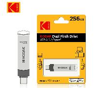 TEMU KODAK K273 USB Flash Drive USB3.2 Tipo C Pendrive 32GB 128GB 64GB 256GB Memoria Dual de Velocidad para Smartphone y Portátil