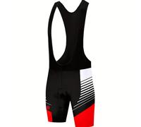 TEMU KRAKEN OCTOPUS Pantalones Cortos de Ciclismo para Hombres, Estampado de Rayas Diagonales en Bloque y , Pantalones Cortos de Bicicleta de Spandex con Acolchado 20D