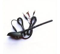 TEMU La antena de radio para coche antena de que admite la recepción de fuentes de GPS, DAB y FM, sin batería.
