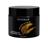 TEMU La crema bronceadora YUITIKUE Blackening formulada con aceite de coco, aceite de y aceite de , lo que la fácilmente absorbible y adecuada . Esta crema bronceadora es para todo tipo de piel.
