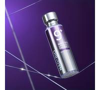 TEMU La Loción Premium NAD+BIO una botella con un diseño degradado , enriquecida con ácido hialurónico para hidratar y realzar el de la piel facial.